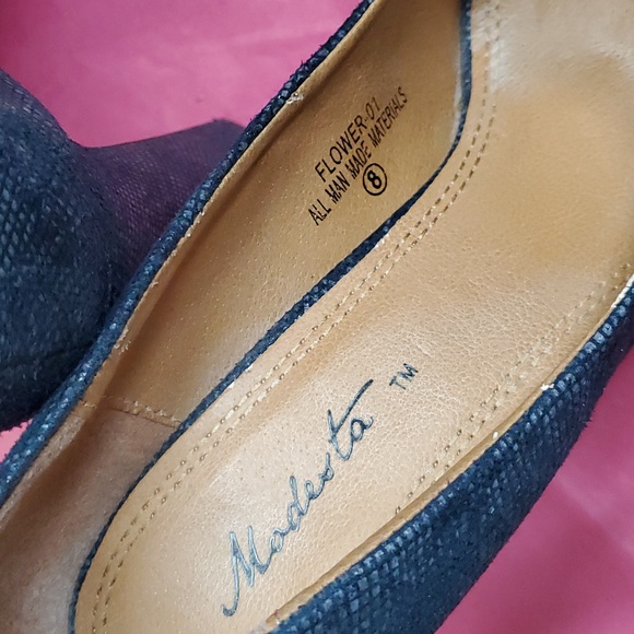 Blue platform shoes - Picture 5 of 6